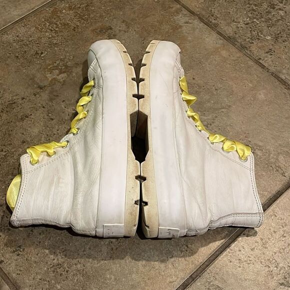 Converse White Chuck Taylor All Star Lugged Leather Sneaker Shoes Womens Size 8 - Picture 11 of 12